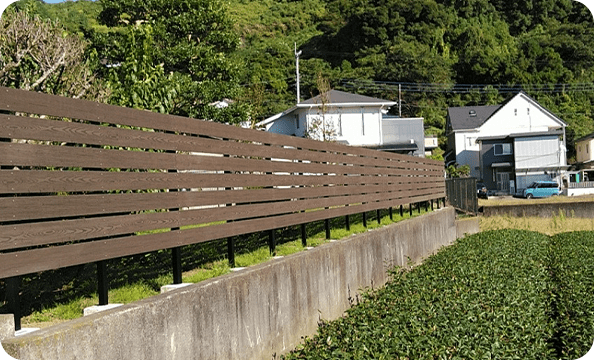 フェンス設置作業 | After